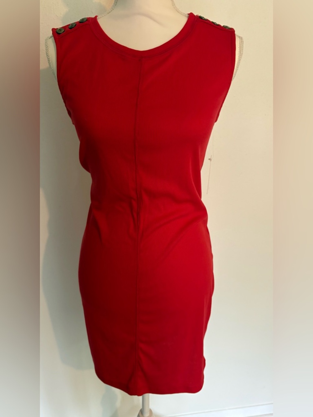 (NWT) Red Sleeveless Dress